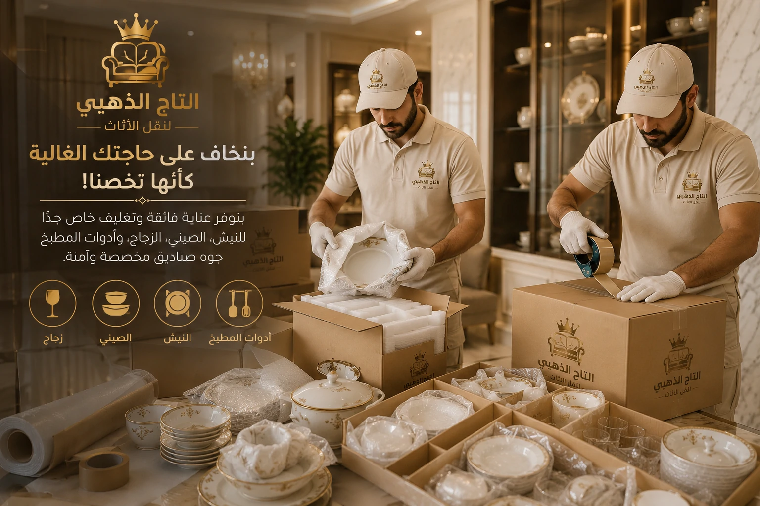 تغليف الصيني وأدوات المطبخ