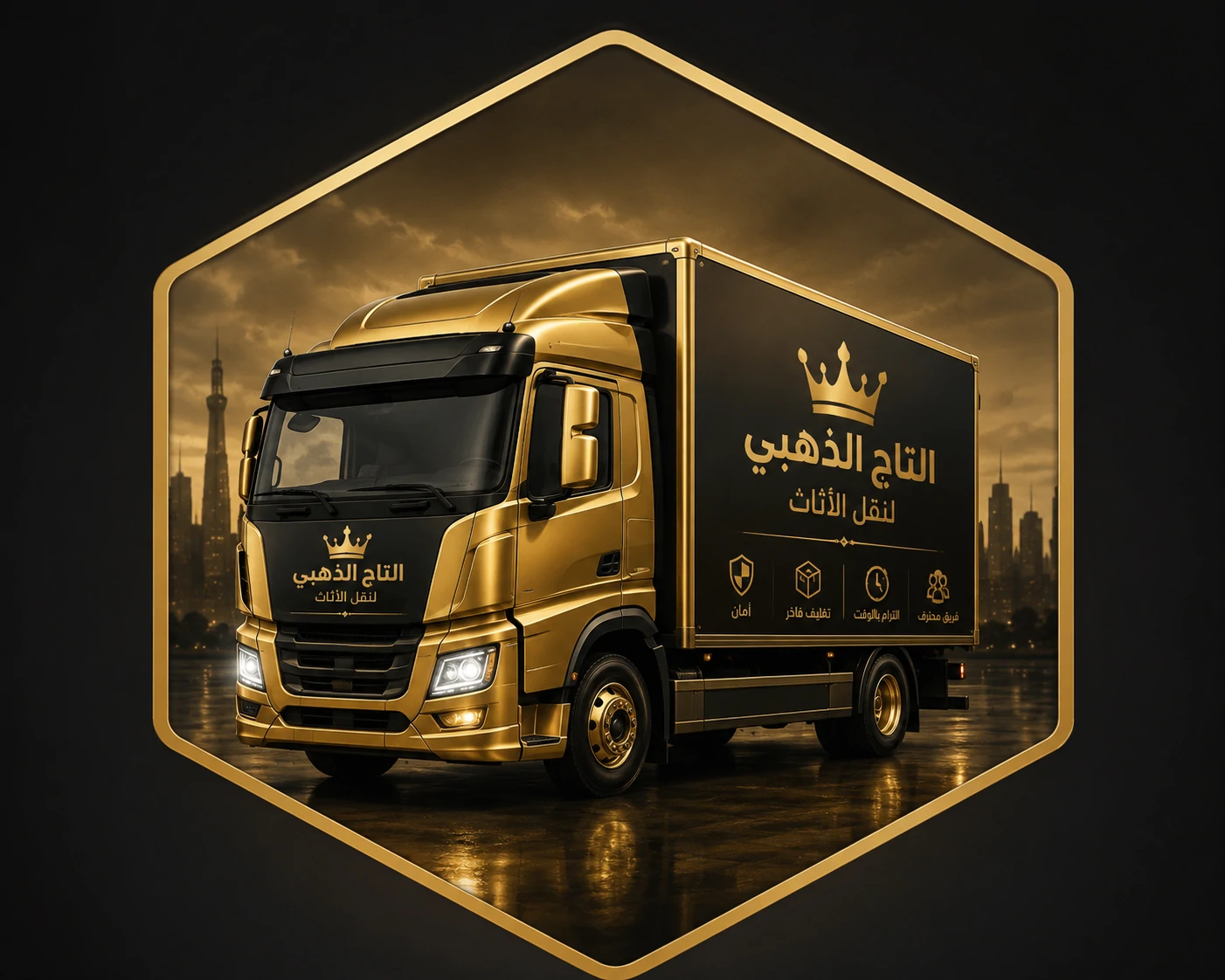 نقل اثاث التاج الذهبي